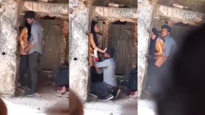 College Couple – Outdoor Pussy Fucking Free