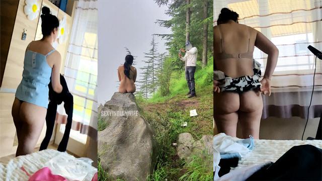 Young Hotwife Vovecouple Outdoor Dares Mms Viral Video